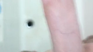 Big dick in the shower