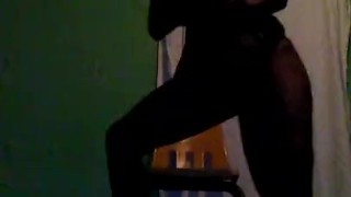 Black Goddess Dancing To Tanks When We:Her Second Time Hearing It