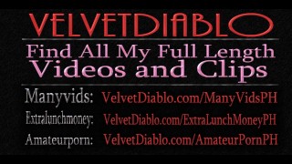 Booty Shakin' with Velvet Diablo ~ Silent ~ A Velvet Short