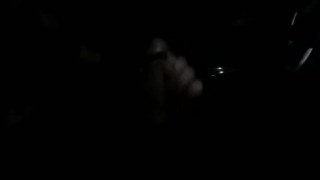JERKING OFF ON THE DRIVE HOME---HUGE LOAD!!!