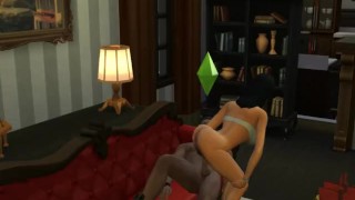 fucked infront of her  then we had threesome sims4
