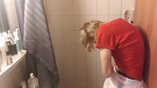 trying to put as many diapers on as possible