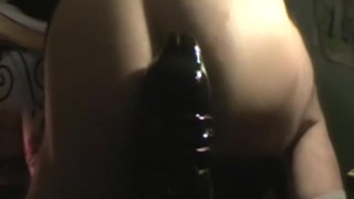 big fat bbc dildo oil ass tease
