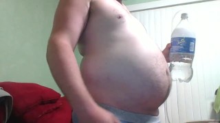 Belly Inflation with Carbonation from Soda