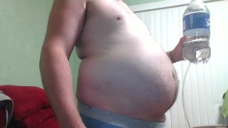 Belly Inflation with Carbonation from Soda