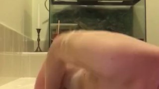 Big Wet Ass Bathtub Time