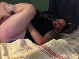 New Whore get fucked dildo & me take turns slut bored can't feel damn thing