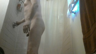 POV - Shower time hot and steamy