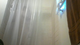 POV - Shower time hot and steamy