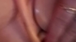 Double fucked with dildos