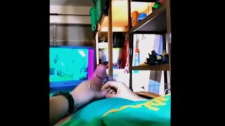 Cumshot with Intense Orgasm & Moan