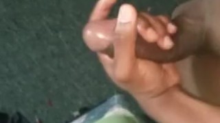 Stroking my dick