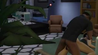 fucking Cardi B sims 4