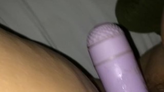 FuckingFairy plays late at night with her toy