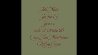 Sheila Marie - Red Lace "Pretty Girls"