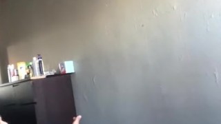 Stroking my Black Dick In Bed