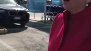 Cigar inhale in public