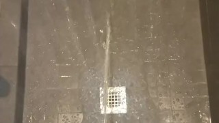 golden shower tease.
