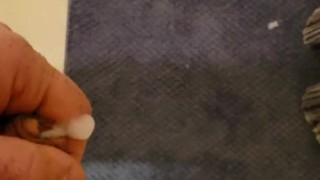 Uncut Morning THICK Cum Shot
