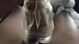 Jacking Off With Fleshlight