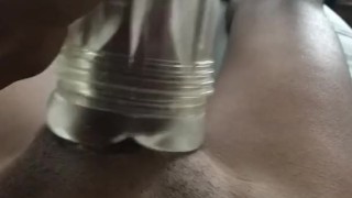 Jacking Off With Fleshlight