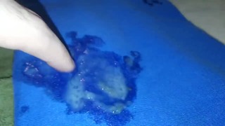 Playing With My Friends's Cum.