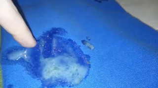 Playing With My Friends's Cum.