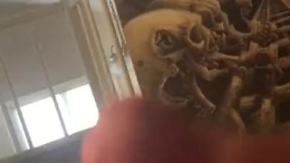 Me jacking off with cumshot