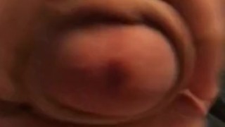 Jerking off alone