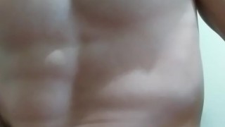 Teen boy jack off/first time playing with virgin butt