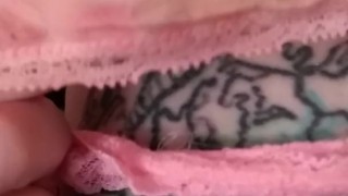 BBW dirty panties after a long day