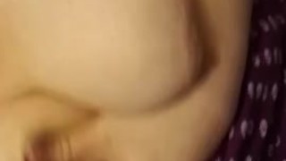 pulling my tits out