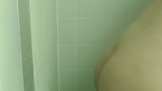 Using my wall mount dildo