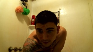 ''Hot Guy Shower Tease''!!