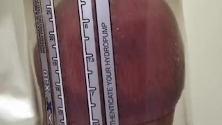 8.5" of cock in Bathmate X40