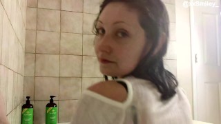 White Business Suit Wetlook