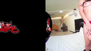 VRLATINA.COM - SUPER CUTE LATIN TEEN HARD FUCKED