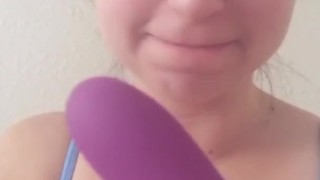 XXXcitedBrunette - Butt Plug Unbox Snapchat Clip