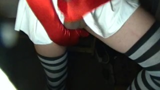 Kitty stroking