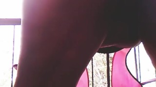 Balcony dance. It felt too good outside