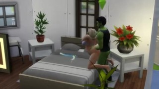 the hulk getting it in sims 4