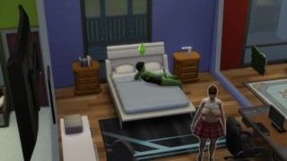 hulk with japanese bbw sims 4