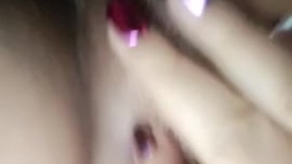 AuquaaGoddess Shaved Pussy Clit Play