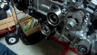 2007 Subaru Impreza Rebuild - Part 6 - Timing Belt Oil Pan Pilot Throw Out