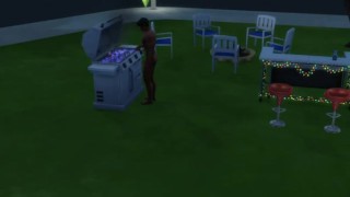 pool party sims 4