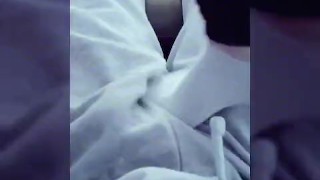 White Ankle Socks Footjob Tease Part 1