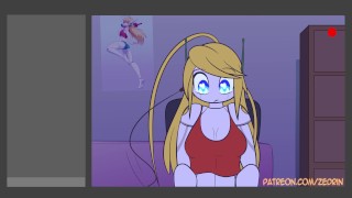 Curly Brace: Robot girl hentai