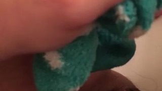 Pissing on my socks