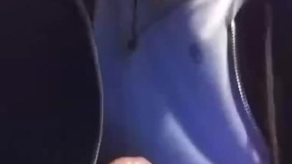 Straight friend jacking