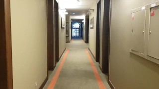 I go to the hotel room